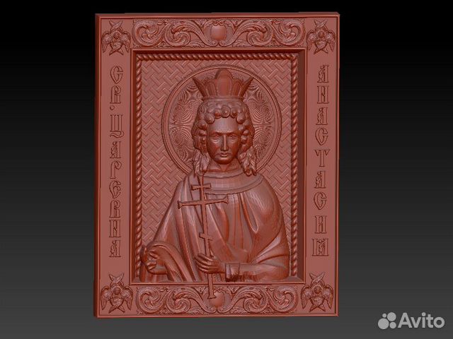 Огромная библиотека для чпу. STL Модели икон