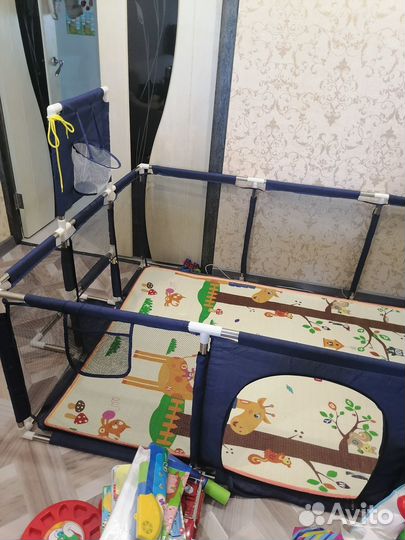 Стульчик для кормления, мега манеж