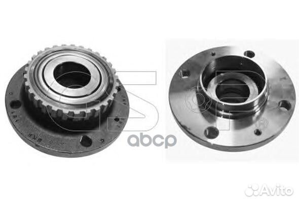 Ступица колеса в комплекте с подшипником peugeo