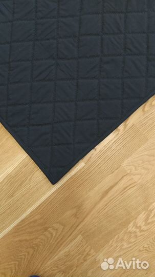 Джинсовый коврик ручной работы