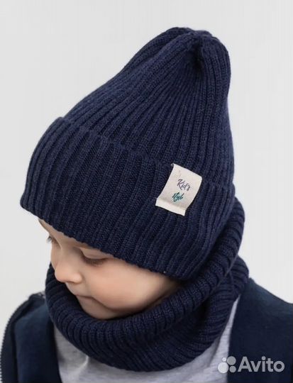 Шапка и снуд 48-50