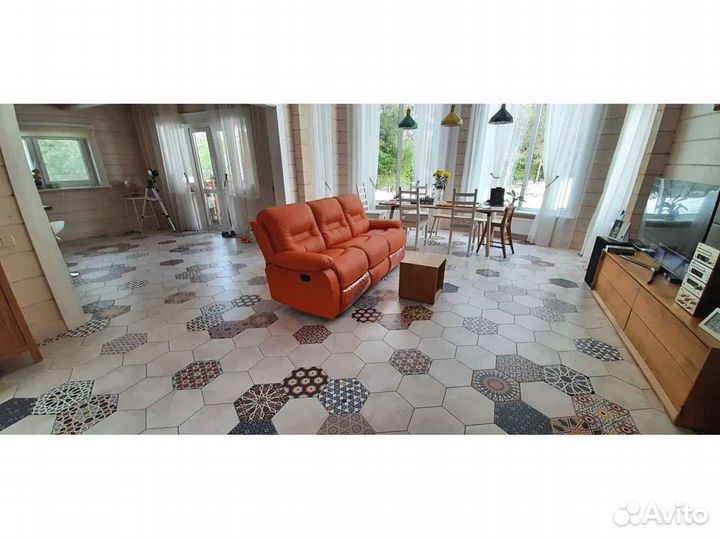 Диван Портленд эк 3-х местный с 2-мя реклайнерами