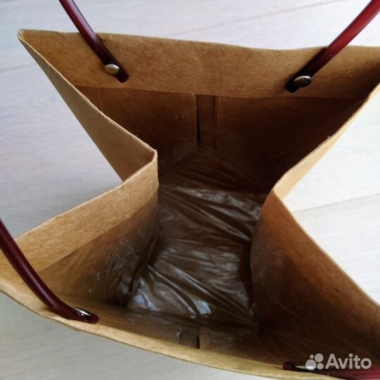 Пакет крафт для цветов, композиций и подарков