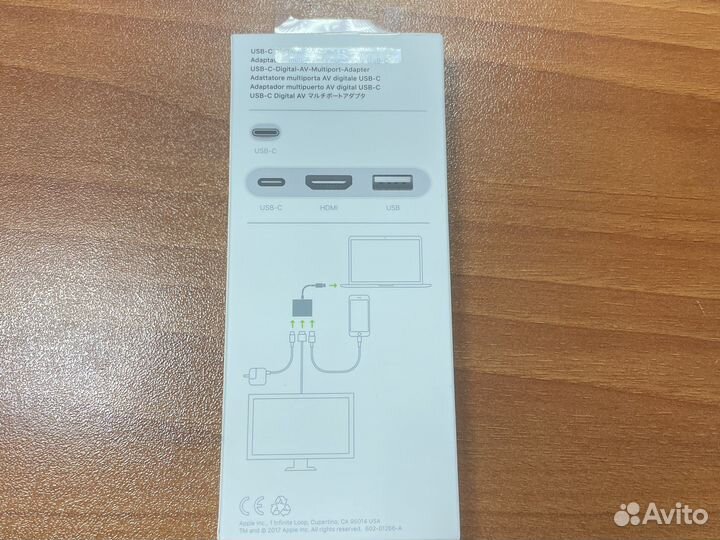 Адаптер apple usb c hdmi