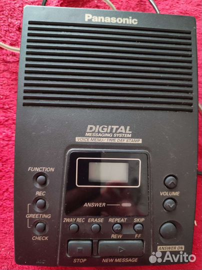 Цифровой автоответчик Панасоник