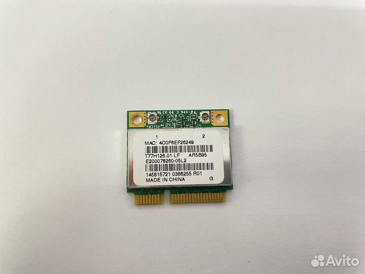 Wi-fi и Bluetooth модули для ноутбуков