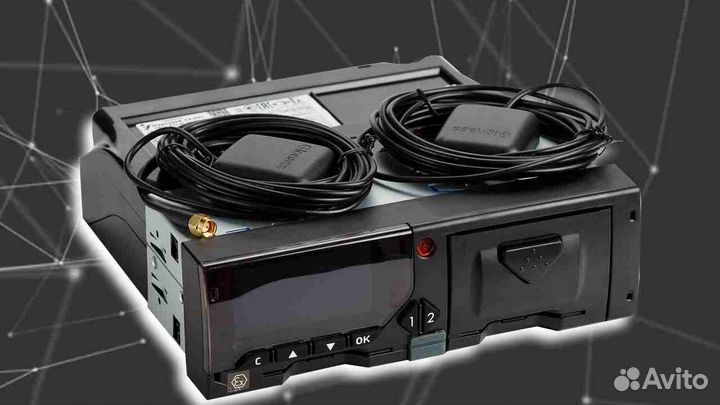 Цифровой тахограф Меркурий та-001, с скзи