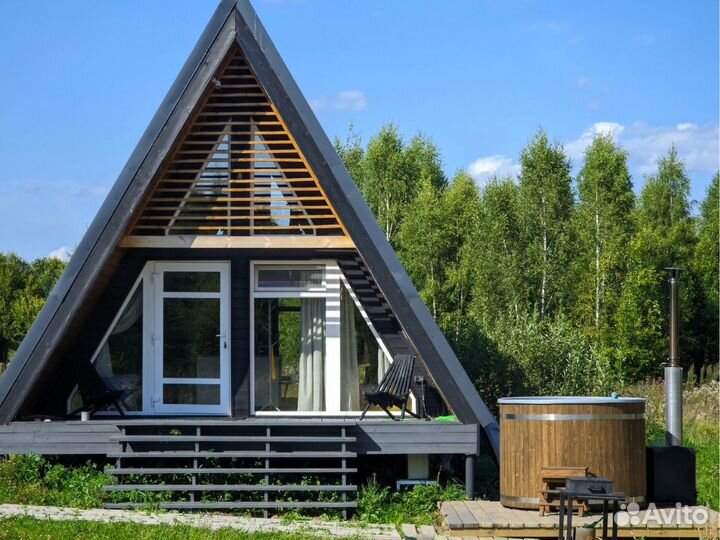 Каркасный дом а фрейм