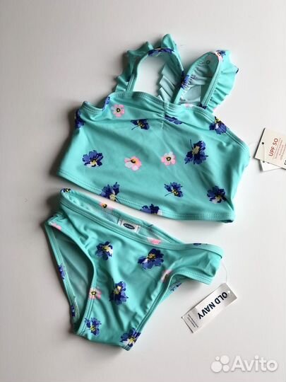 Купальники для девочки новые 12-18 мес