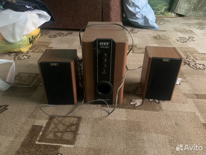 Колонки для компьютера с сабвуфером