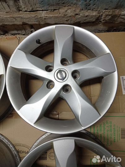 Литые диски Nissan r16