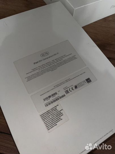 Apple iPad 6 silver 32 gb