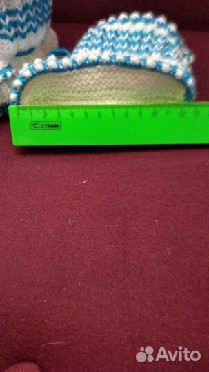 Пинетки вязаные