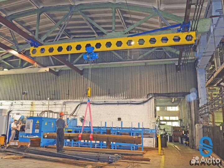Кран мостовой однобалочный подвесной