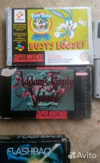 Игры супер нинтендо 6 шт