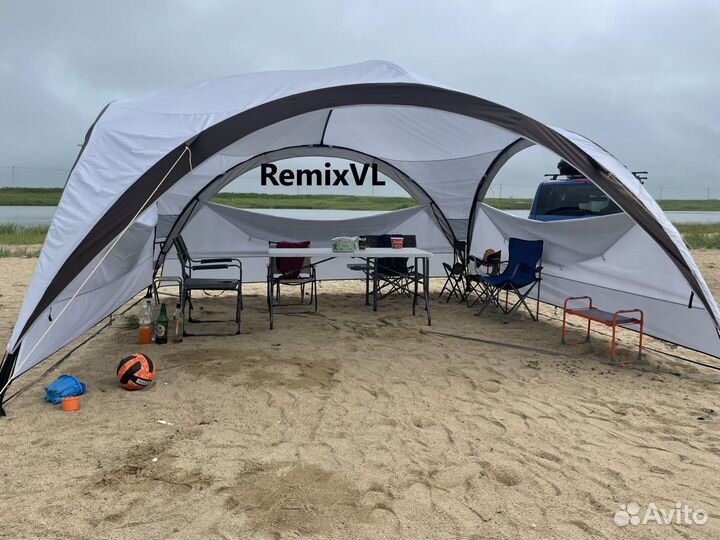 1 стенка к палатка шатер EasyLife 420 +видео обзор