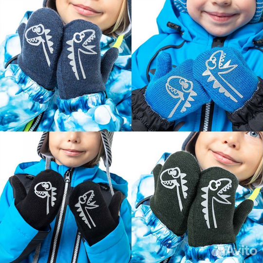 Варежки Nikastyle демисезонные