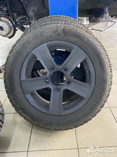 Комплект колес на ниву