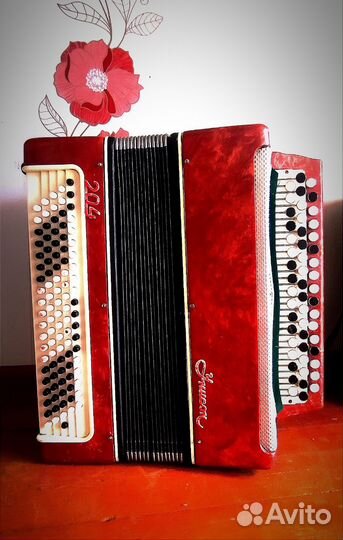 Баян унисон 204