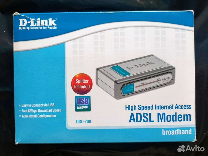 Adsl modem DSL-200