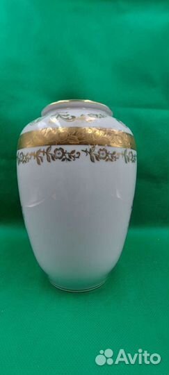 Антикварная фарфоровая ваза bareuther bavaria
