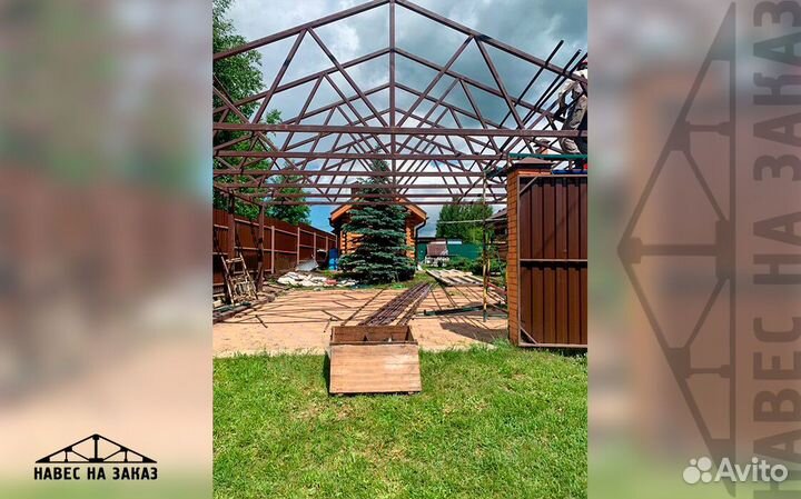 Навес для машины