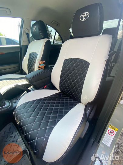 Авточехлы на Тойота Авенсис с устанвокой