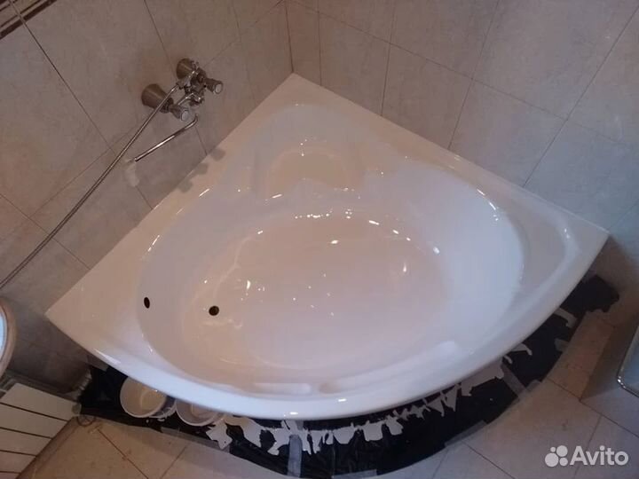 Покраска ванны реставрация. Восстановление эмали