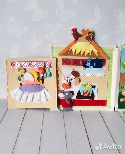 Книга из фетра