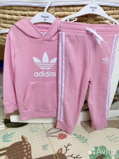 Adidas Спортивный костюм 98 для девочки
