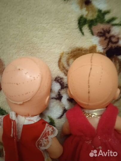 Пупсы ссср, запчасти к куклам,90г