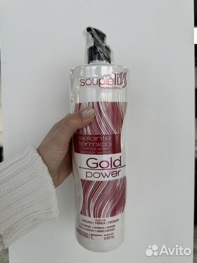 Soupeli gold power кератиновый герметик 1000 мл