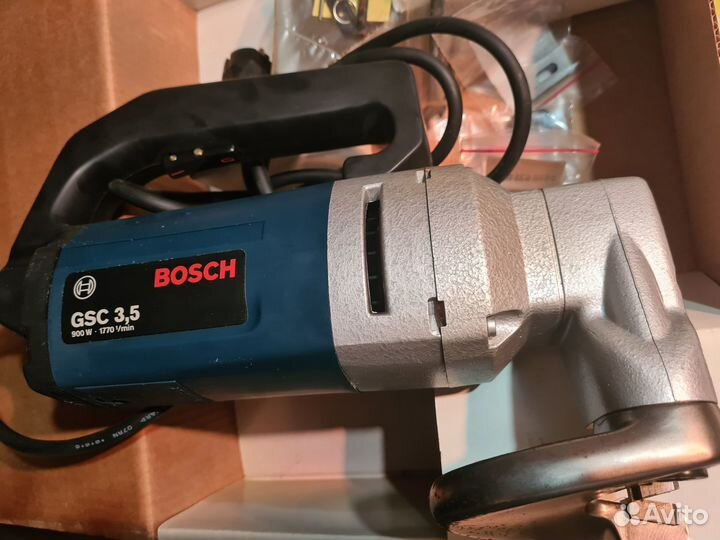 Электроножницы (шлицевые) Bosch GSC 3,5