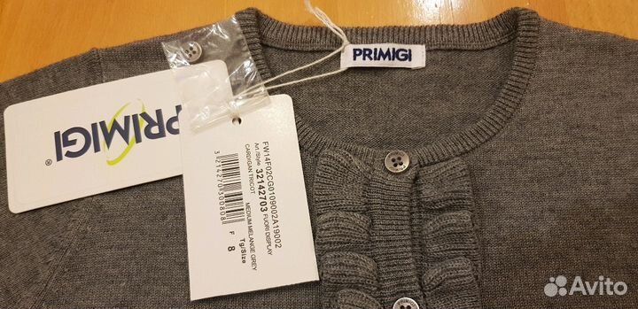 Кардиган primigi новый для девочки 8 лет (рост 130