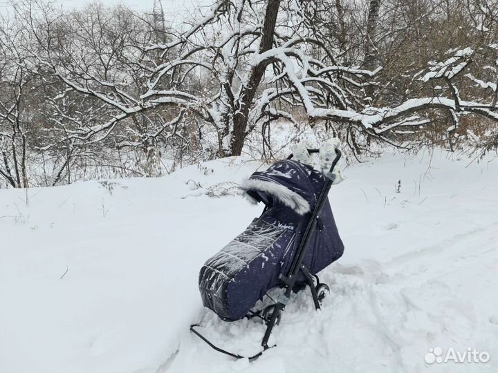 Санки-коляска