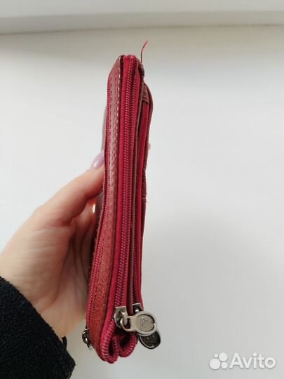 Кошелек женский натуральная кожа маленький