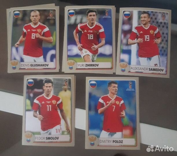 Наклейки FIFA world CUP 2018 от Panini на продаж