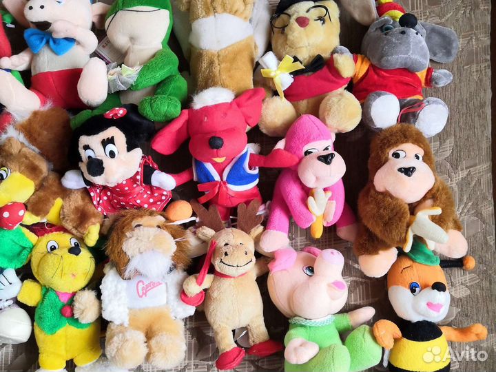 Мягкие игрушки по 50р