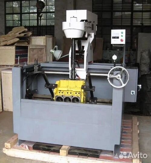 Хонинговальный станок 3MB9817 монтаж и обучение