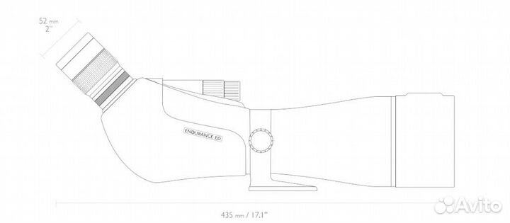 Зрительная труба Hawke Endurance ED 25-75x85