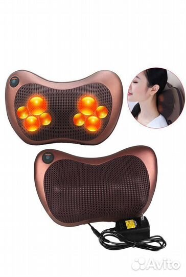 Массажная подушка для шеи