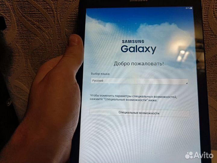 Планшет Samsung Galaxy Tab E 9.6 SM-T560