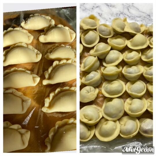 Пельмени вареники домашние