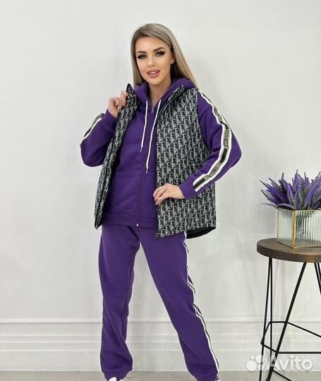 Костюм женский тройка 44-54