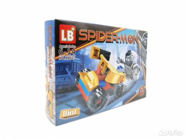 Конструктор Spider-man / Человек-паук (LB-623) C