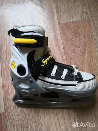 Коньки детские раздвижные 29-32р