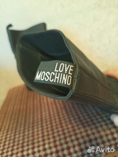 Ботинки сапоги Love Moschino Италия весна 40р