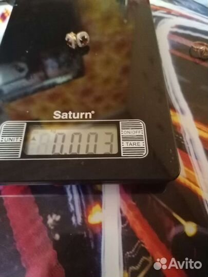 Золотые серьги