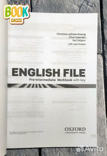 English File Pre-Intermediate Тетрадь (новое)