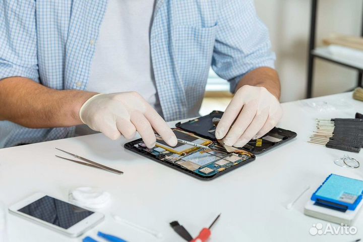 Ремонт телефонов, iPhone, планшетов